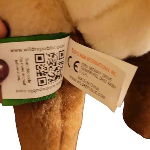 Wild Republic Cuddlekins Elk Standing 12” Plush - Picture 5 of 7